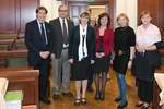 Incontro con una delegazione della Commissione per la politica sociale della Camera dei deputati della Repubblica ceca.