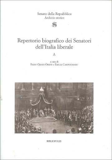 Repertorio biografico dei Senatori dell'Italia liberale