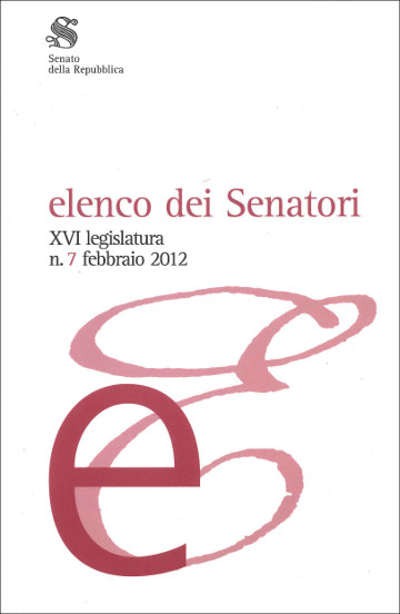 Elenco dei Senatori XVI Legislatura n. 7