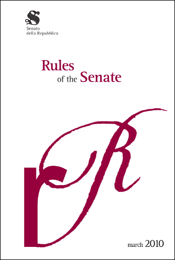 Rules of the Senate