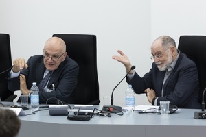 Il professor Alberto Martini con il professor Douglas Besharov (University of Maryland)
