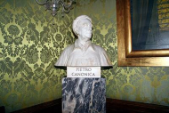 Palazzo Madama-Sala Marconi-Il busto di Pietro Canonica