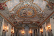 Palazzo Madama-Sala Pannini-Il soffitto della Sala Pannini