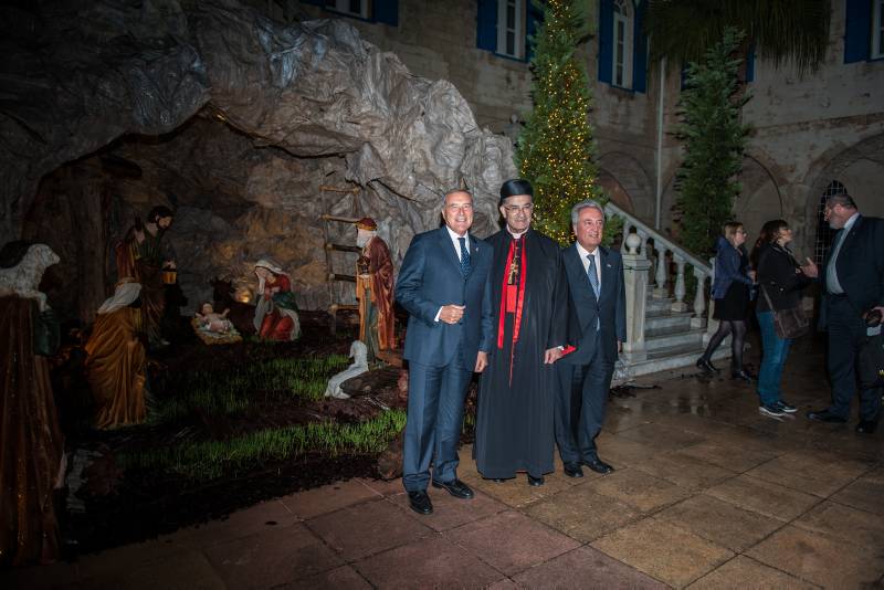 Tra gli incontri del Presidente Grasso, il Patriarca Maronita Cardinale El Rai