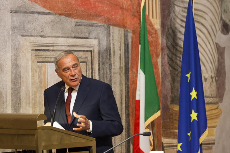L'intervento del Presidente Grasso alla presentazione del Rapporto e Bilancio sociale ENAC 2014.