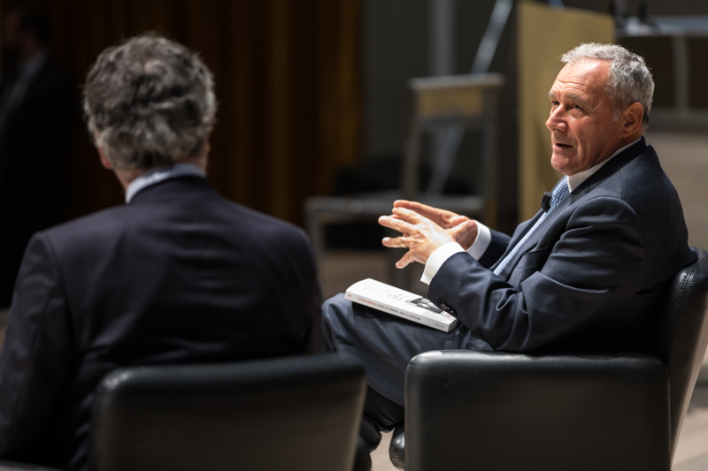 Il Presidente Grasso intervistato dall'Onorevole Della Chiesa