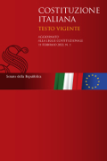 Costituzione italiana. Testo vigente aggiornato alla legge costituzionale 11 febbraio 2022, n. 1
