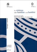 La violenza sulle bambine e sui bambini - Seminario di studio. Palazzo della Minerva, 29 ottobre 2007