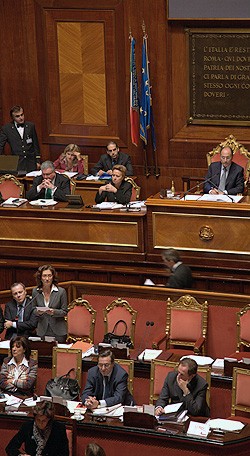 Il Ministro Gelmini in Aula sul decreto scuola