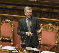 Il Ministro D'Alema in Aula