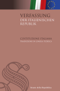 Copertina della Costituzione italiana in lingua tedesca