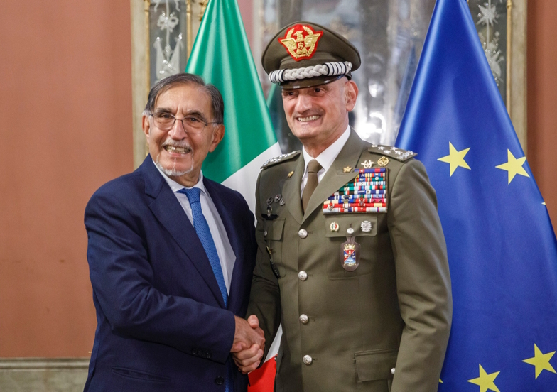 Presidente La Russa con il Capo di Stato Maggiore della Difesa