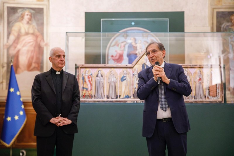 Inaugurazione della mostra San Francesco tra Cimabue e Perugino