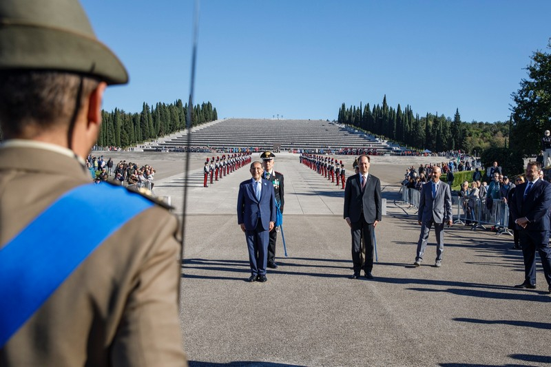 Al sacrario militare di Redipuglia