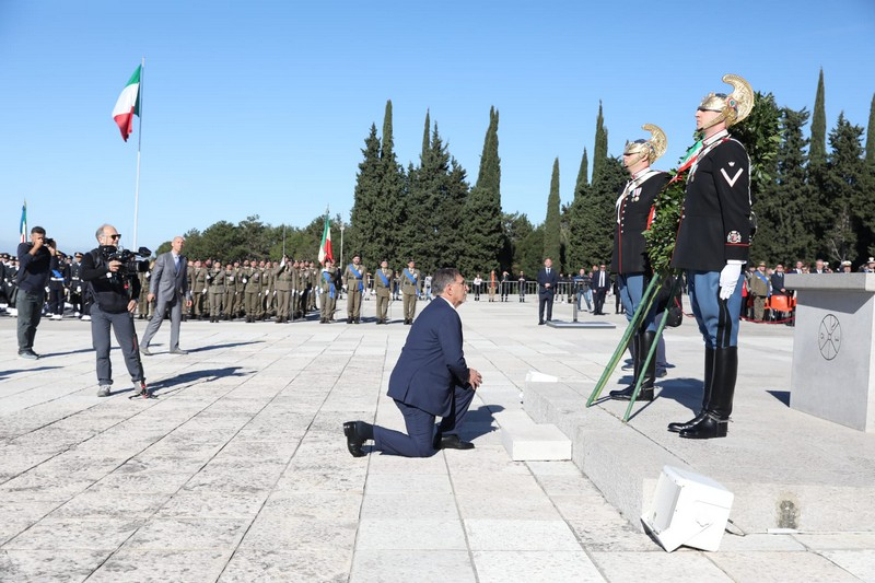 Al sacrario militare di Redipuglia