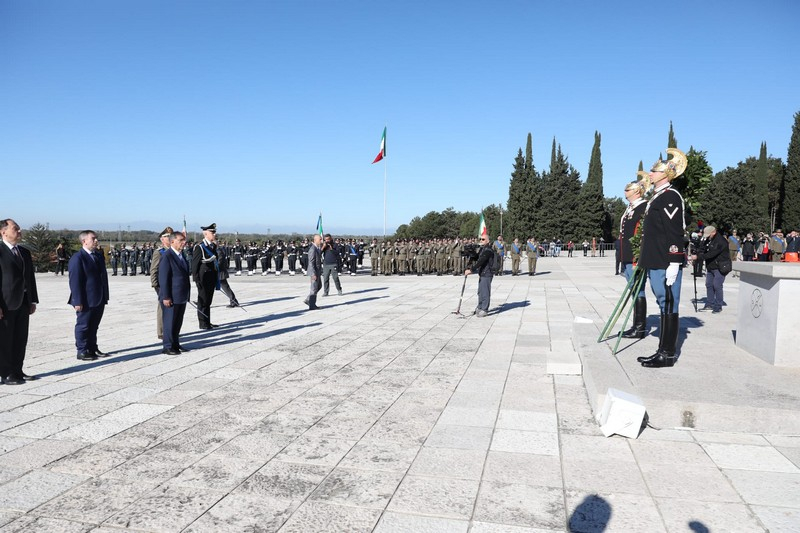 Al sacrario militare di Redipuglia